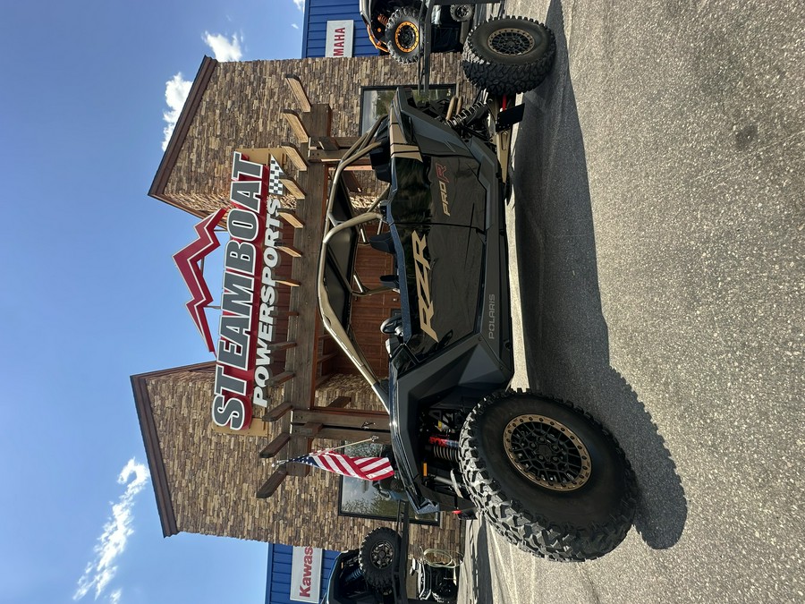 2025 POLARIS RZR PRO R 4 ULTIMATE Black Crystal / Shadow Bronze - PZ9112