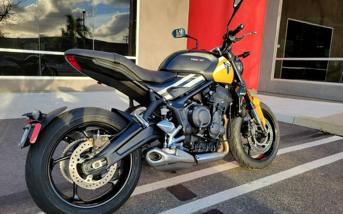 2025 Triumph Trident 660 Cosmic Yellow/Sapphire Black
