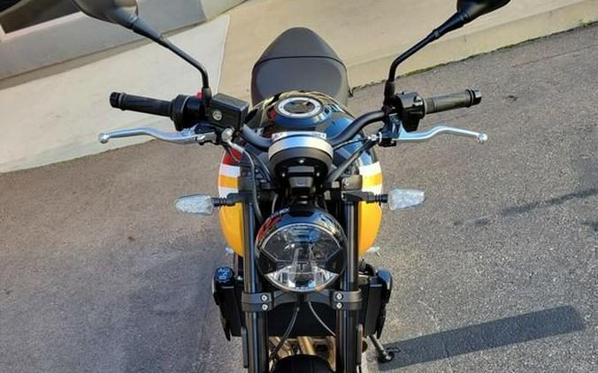 2025 Triumph Trident 660 Cosmic Yellow/Sapphire Black