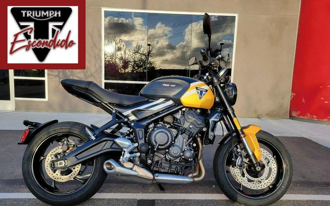 2025 Triumph Trident 660 Cosmic Yellow/Sapphire Black