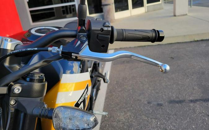 2025 Triumph Trident 660 Cosmic Yellow/Sapphire Black