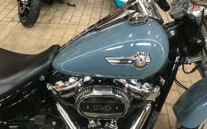 2024 Harley-Davidson® Fat Boy® 114 Sharkskin Blue