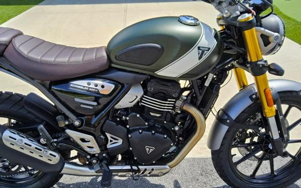 2025 Triumph Scrambler 400 X