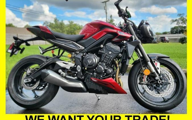 2024 Triumph Street Triple 765 RS Carnival Red RS