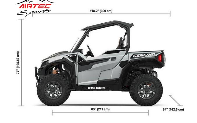 2022 Polaris Industries GENERAL XP 1000 DELUXE RC - GHOST WHITE RIDE COMMAND Edition