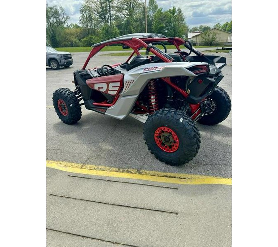 2024 Can-Am® Maverick X3 X rs Turbo RR with Smart-Shox Fiery Red & Hyper Silver