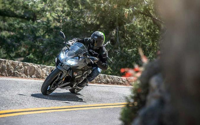 2024 Kawasaki Ninja 650 Metallic Matte Dark Gray/Metallic Spark