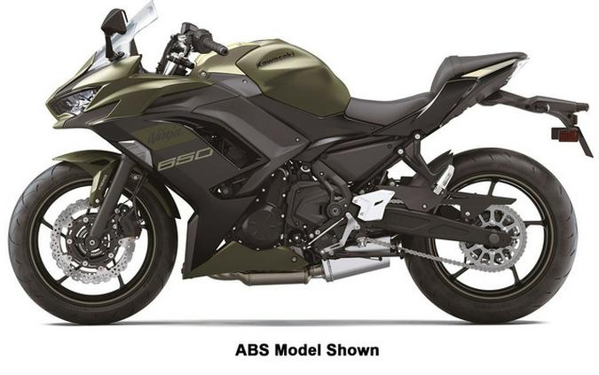 2024 Kawasaki Ninja 650 Metallic Matte Dark Gray/Metallic Spark