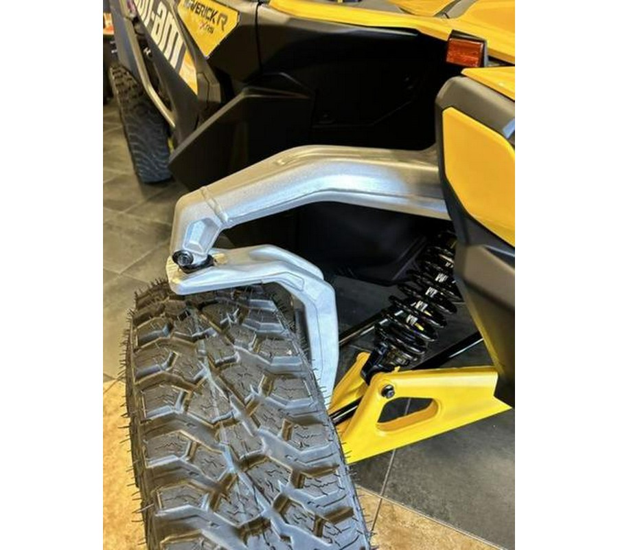 2024 Can-Am® Maverick R X RS with Smart-Shox Carbon Black & Neo Yellow