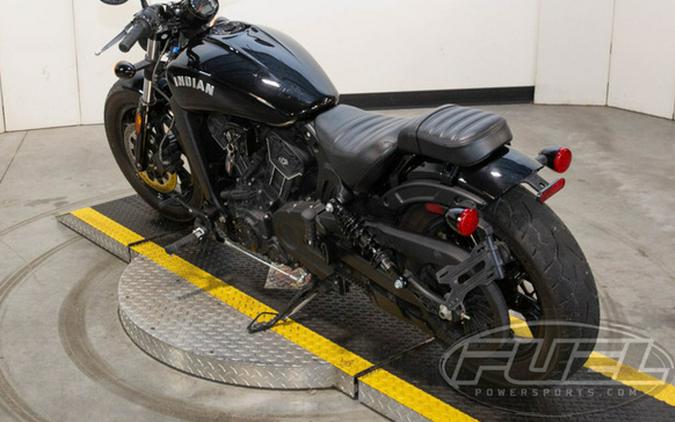2023 Indian Scout Bobber Sixty ABS Black Metallic
