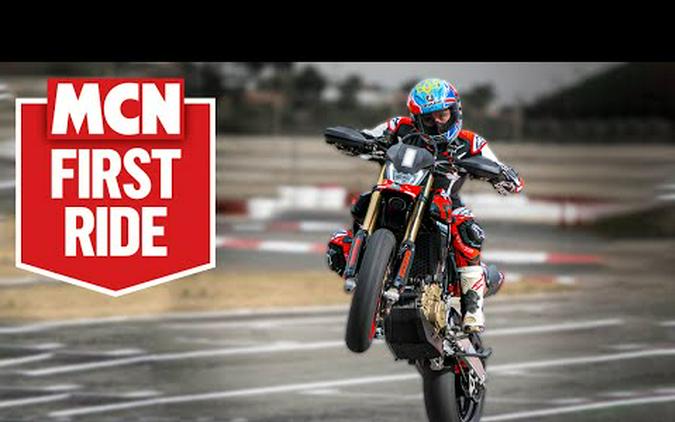 Skids and wheelies galore! 2024 Ducati Hypermotard 698 Mono tried & tested on track | MCN Review