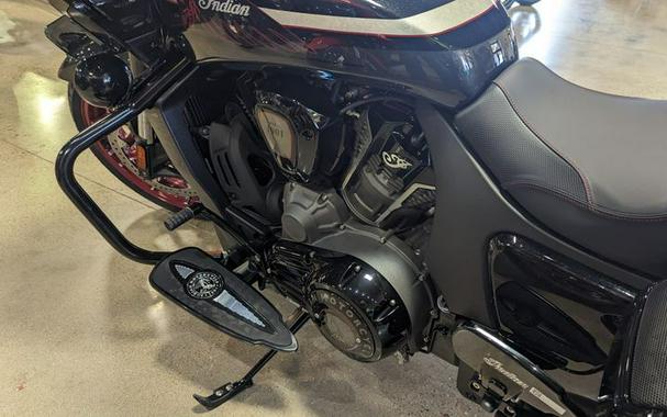 New 2024 INDIAN MOTORCYCLE CHLNGR ELITE CHRCL CANDYBLK CANDY 49ST