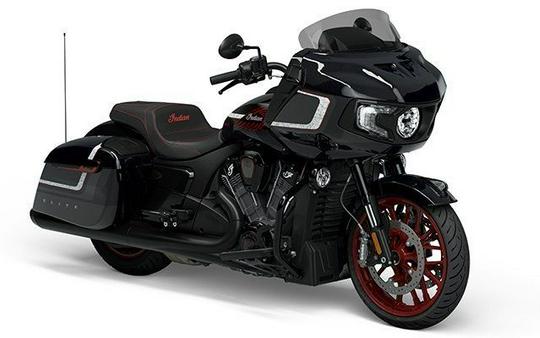 New 2024 INDIAN MOTORCYCLE CHLNGR ELITE CHRCL CANDYBLK CANDY 49ST