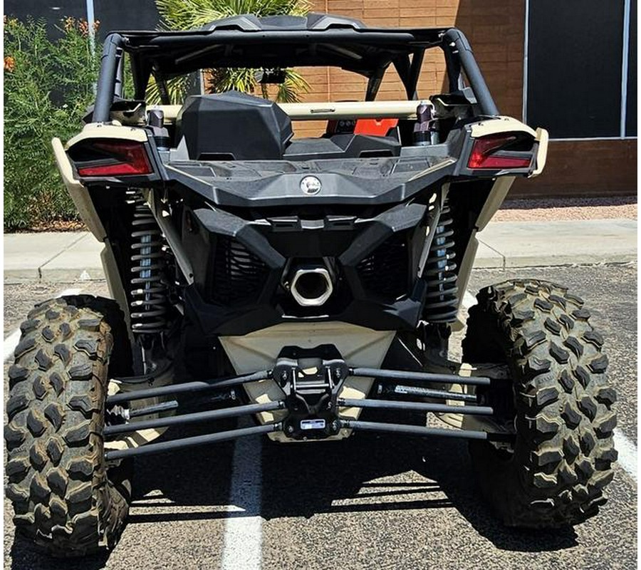 2023 Can-Am® Maverick X3 MAX DS Turbo RR Desert Tan & Carbon Black