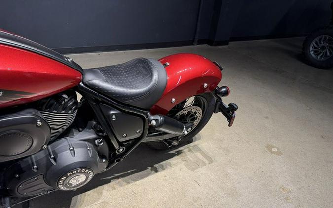 2022 Indian Chief Bobber ABS Ruby Metallic