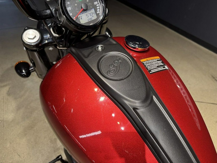 2022 Indian Chief Bobber ABS Ruby Metallic