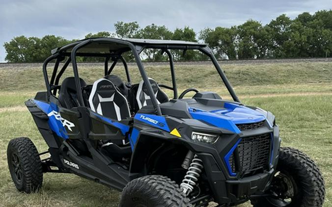 2021 Polaris RZR Turbo S 4 Velocity Radar Blue