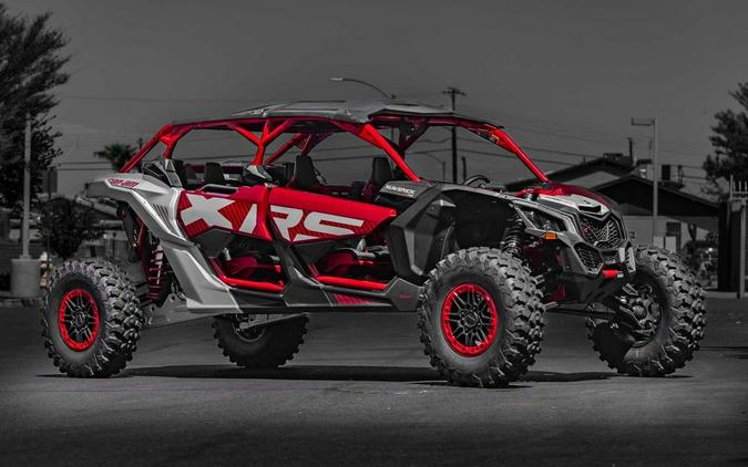 2025 Can-Am® Maverick X3 Max X RS Turbo RR Fiery Red & Hyper Silver