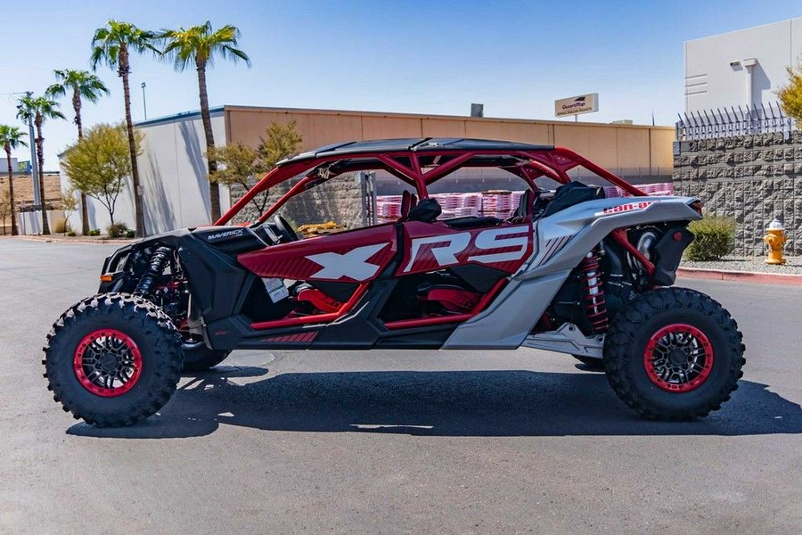 2025 Can-Am® Maverick X3 Max X RS Turbo RR Fiery Red & Hyper Silver