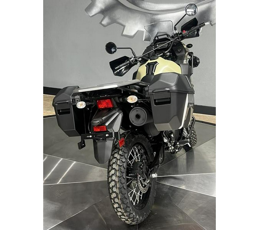 2026 Kawasaki KLR®650 Adventure ABS Cypher Camo Beige