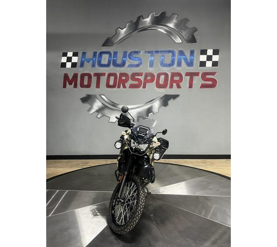 2026 Kawasaki KLR®650 Adventure ABS Cypher Camo Beige