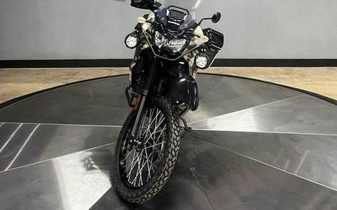 2026 Kawasaki KLR®650 Adventure ABS Cypher Camo Beige