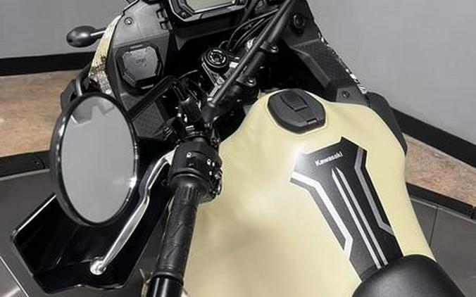 2026 Kawasaki KLR®650 Adventure ABS Cypher Camo Beige