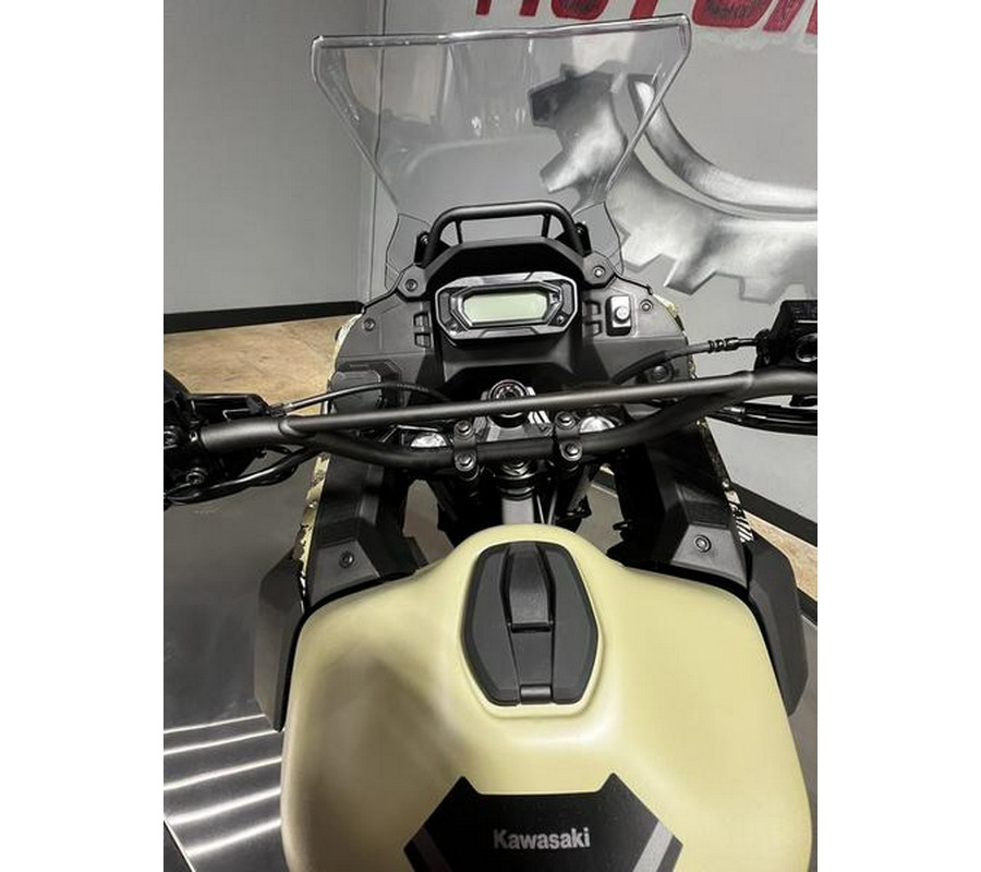 2026 Kawasaki KLR®650 Adventure ABS Cypher Camo Beige