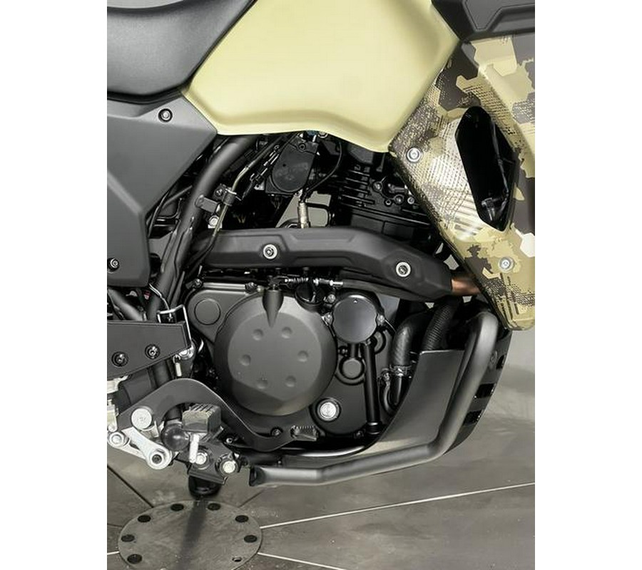 2026 Kawasaki KLR®650 Adventure ABS Cypher Camo Beige