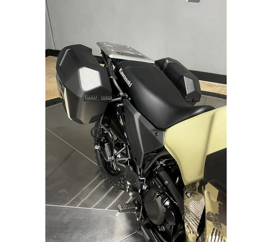 2026 Kawasaki KLR®650 Adventure ABS Cypher Camo Beige
