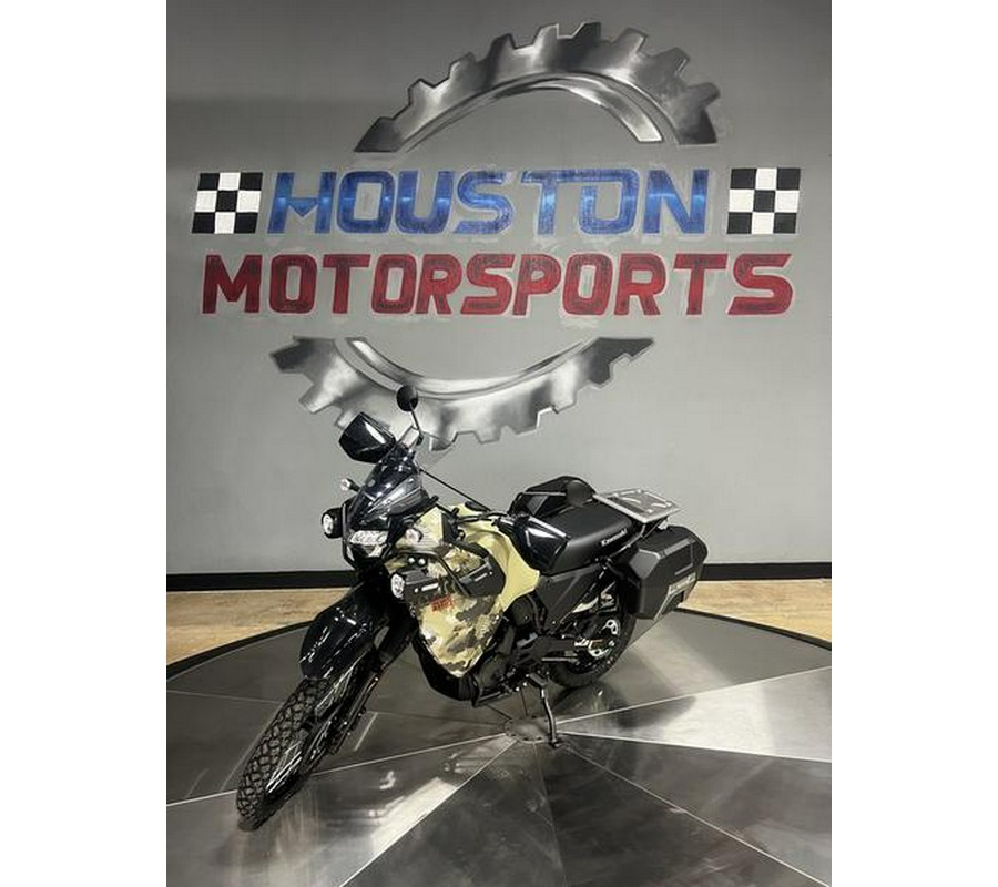 2026 Kawasaki KLR®650 Adventure ABS Cypher Camo Beige