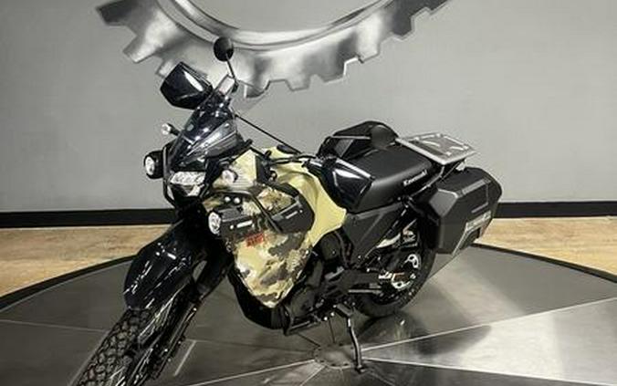 2026 Kawasaki KLR®650 Adventure ABS Cypher Camo Beige