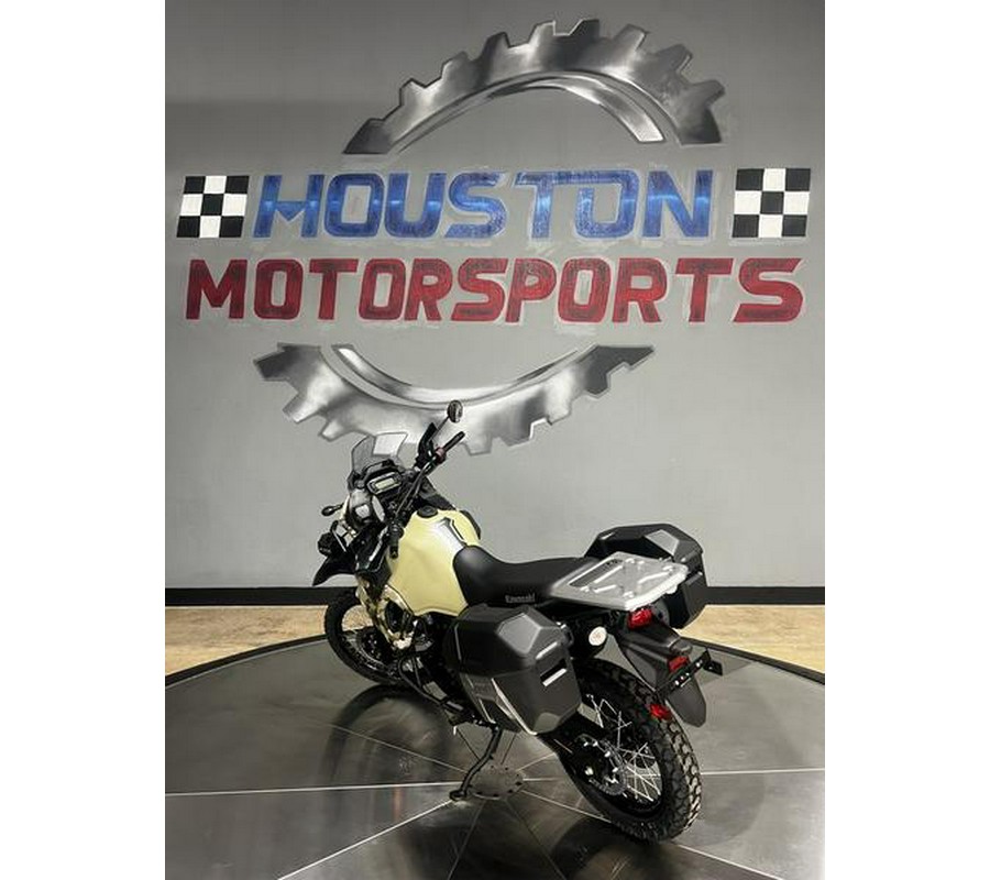 2026 Kawasaki KLR®650 Adventure ABS Cypher Camo Beige