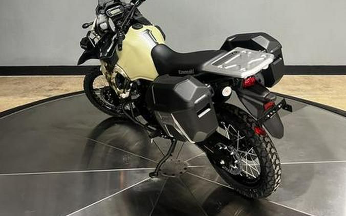 2026 Kawasaki KLR®650 Adventure ABS Cypher Camo Beige