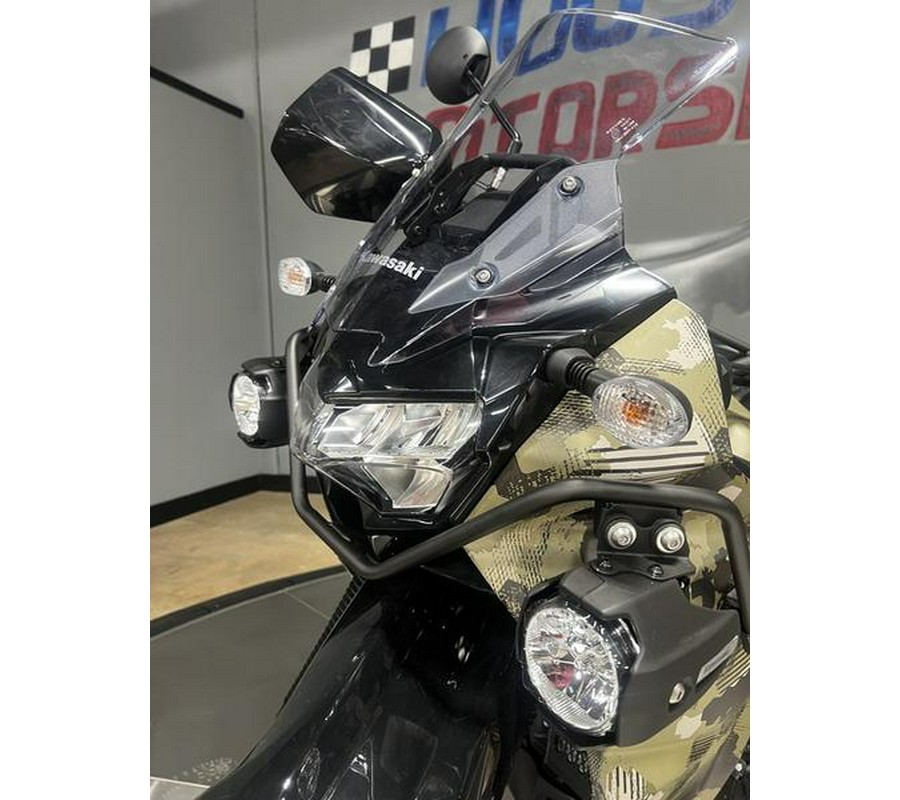 2026 Kawasaki KLR®650 Adventure ABS Cypher Camo Beige