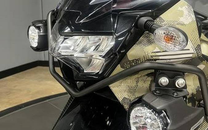 2026 Kawasaki KLR®650 Adventure ABS Cypher Camo Beige