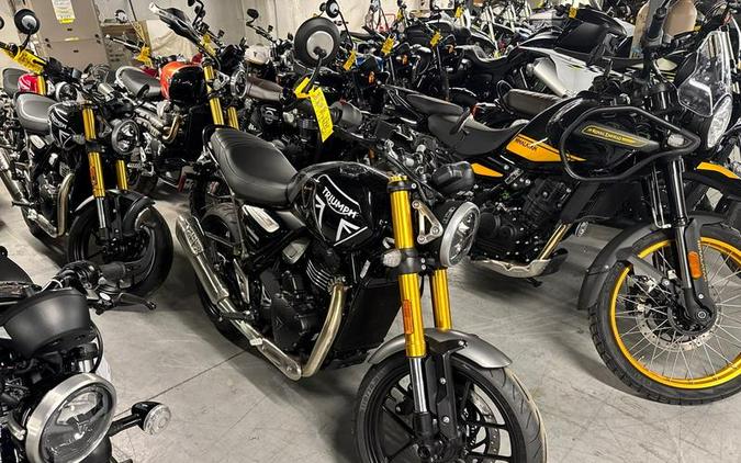 2026 Triumph Speed 400 Phantom Black/Storm Grey