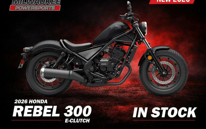 2026 Honda Rebel 300 E-Clutch