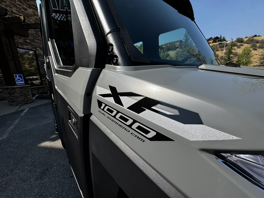 2027 Polaris RANGER CREW XP 1000 CAB Avalanche Gray - PU2294