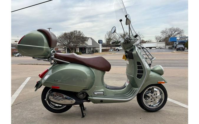 2012 Vespa GTV 300 Portofino Green