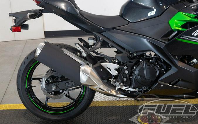 2023 Kawasaki Ninja 400 Metallic Magnetic Carbon GrayMetallic