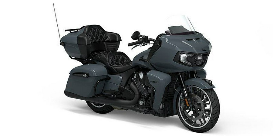 New 2024 INDIAN MOTORCYCLE PURSUIT DARK HORSE STEALTH GRAY