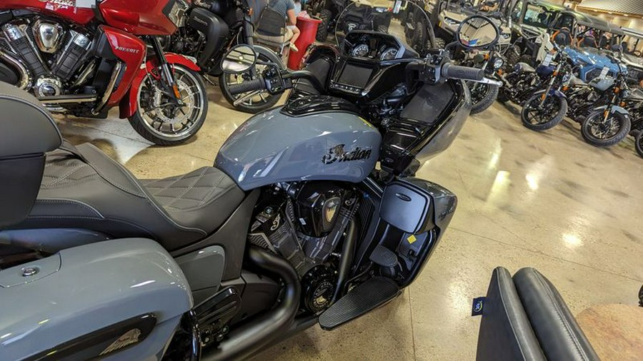 New 2024 INDIAN MOTORCYCLE PURSUIT DARK HORSE STEALTH GRAY