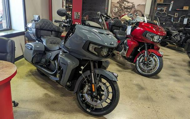 New 2024 INDIAN MOTORCYCLE PURSUIT DARK HORSE STEALTH GRAY