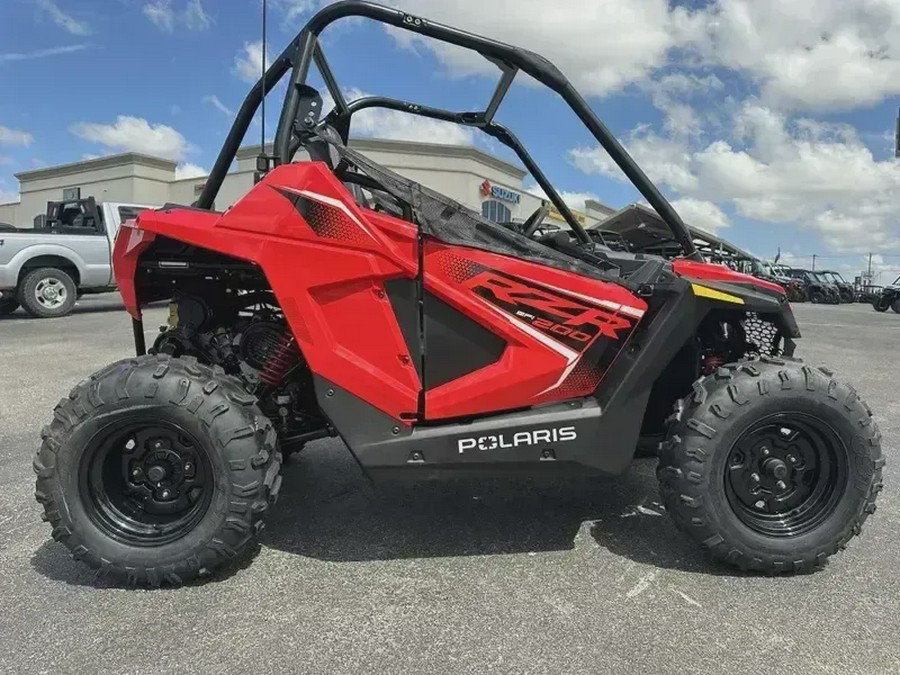 New 2025 POLARIS RZR 200 EFI INDY RED