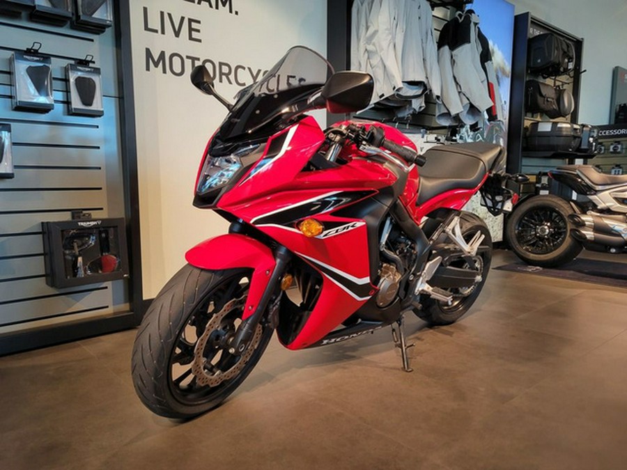 2018 Honda CBR650F