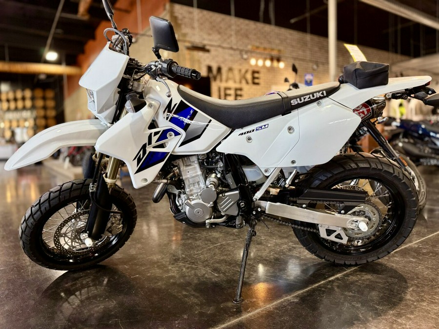 2021 Suzuki DR-Z400SM Solid Special White No. 2