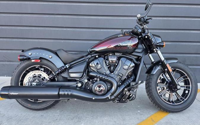 2026 Indian Motorcycle® Scout Bobber 125th Anniversary Edition 125th Anniversary Red with Black Cry