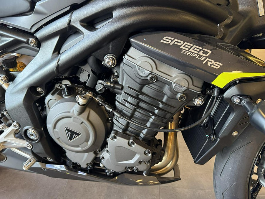 2025 Triumph Speed Triple 1200 RS Granite/Triumph Racing Yellow