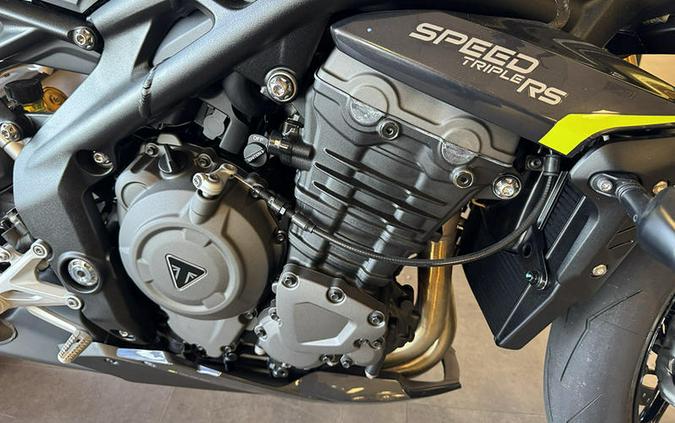 2025 Triumph Speed Triple 1200 RS Granite/Triumph Racing Yellow